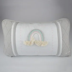 Almofada de Cabeceira Para Berço com Arco-Íris ou Cavalinho