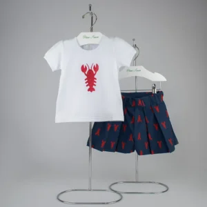 Conjunto Infantil Feminino Blusa e Saia